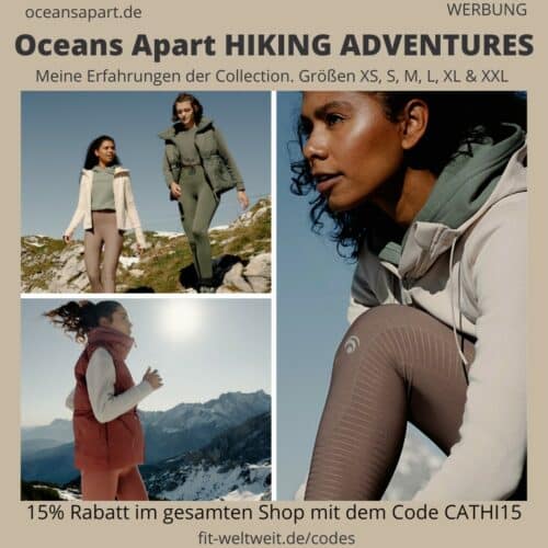 HIKING ADVENTURES Collection 2024 Oceans Apart Erfahrungen Größe Stoff Outfits