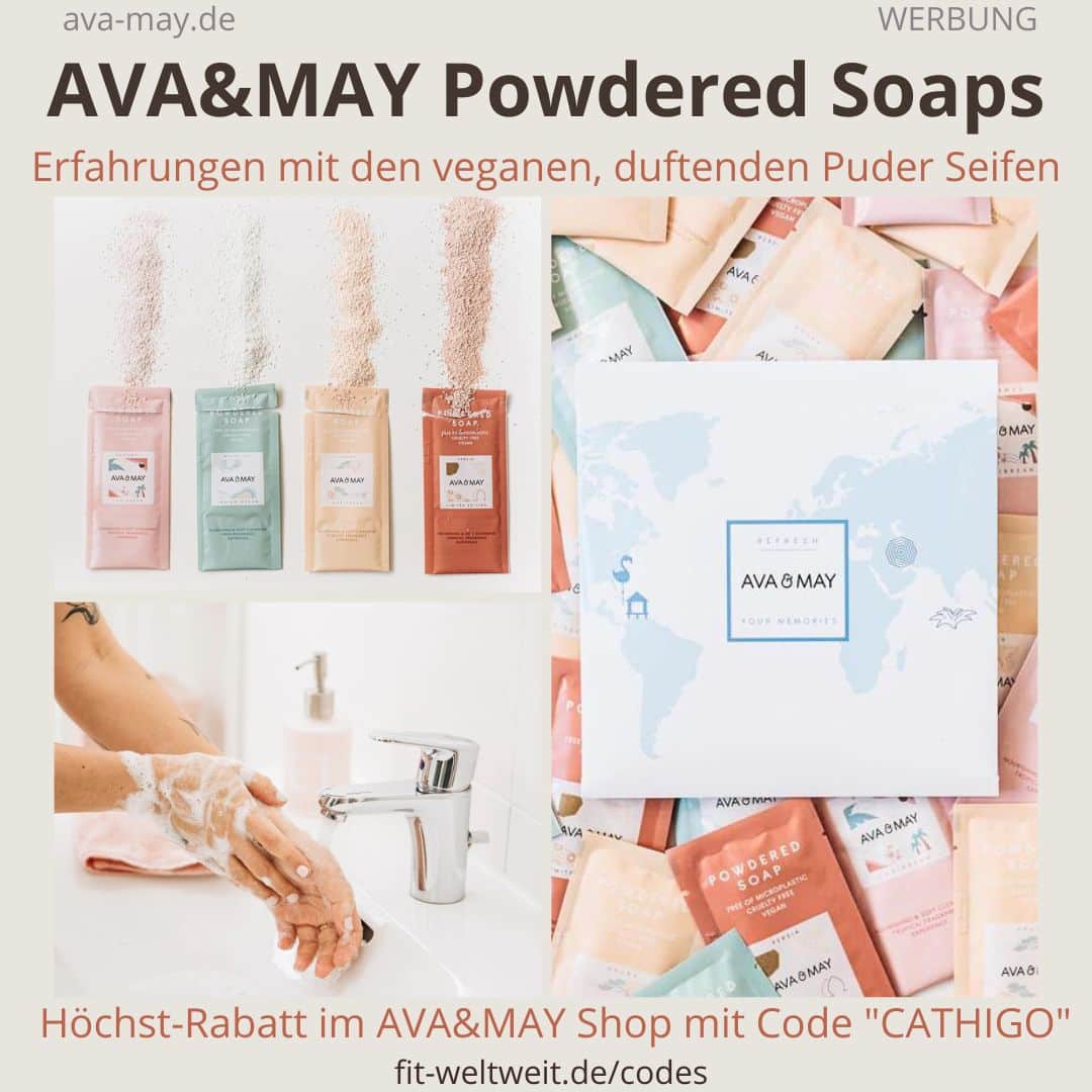 AVA and May Erfahrungen Powdered Soaps im Test Seifen und Seifenspender Review