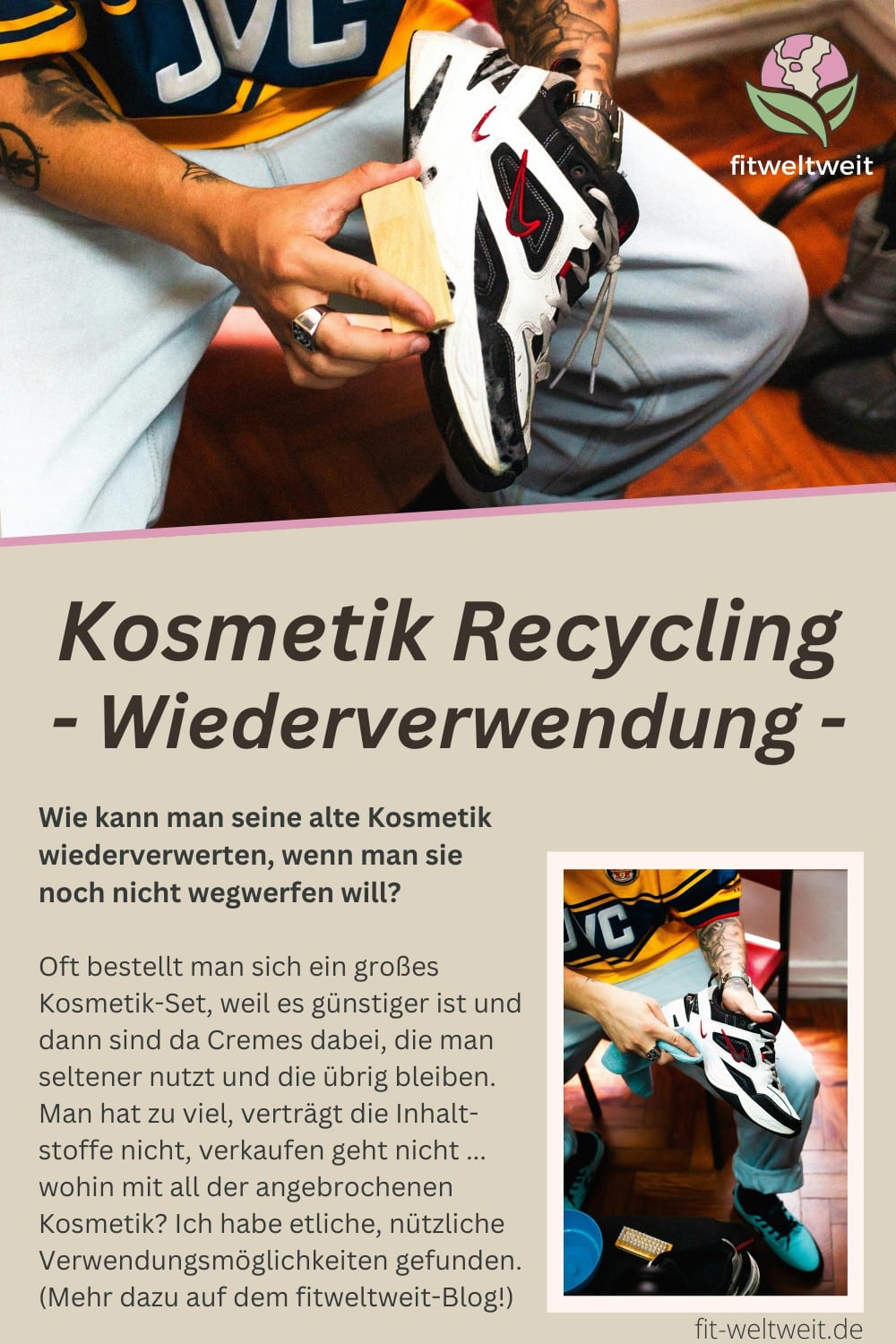 Wie entsorgt man alte Cremes Recycling