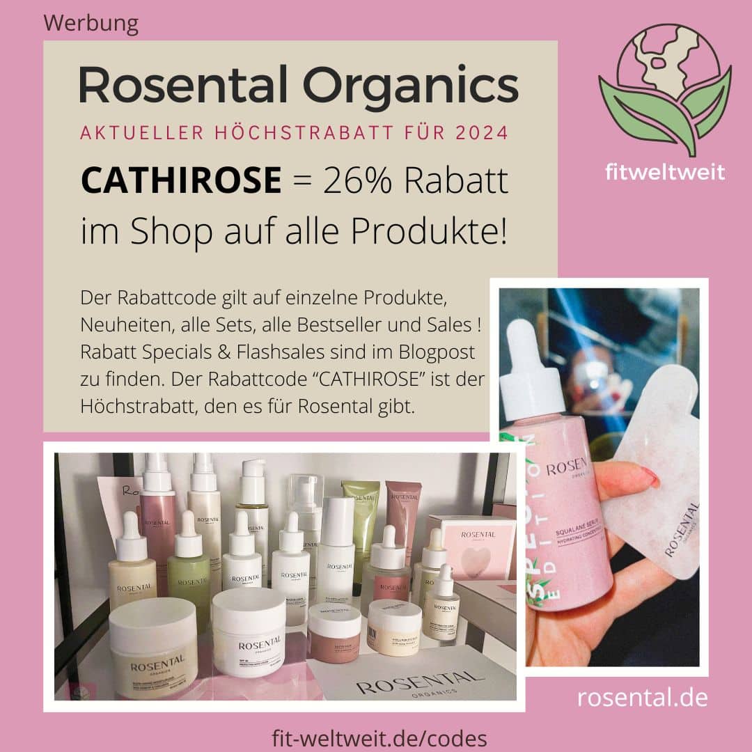 Rosental Organics Code 30% Rabatt Gutschein 2024 Influencer Coupons free Gifts 40% Sets