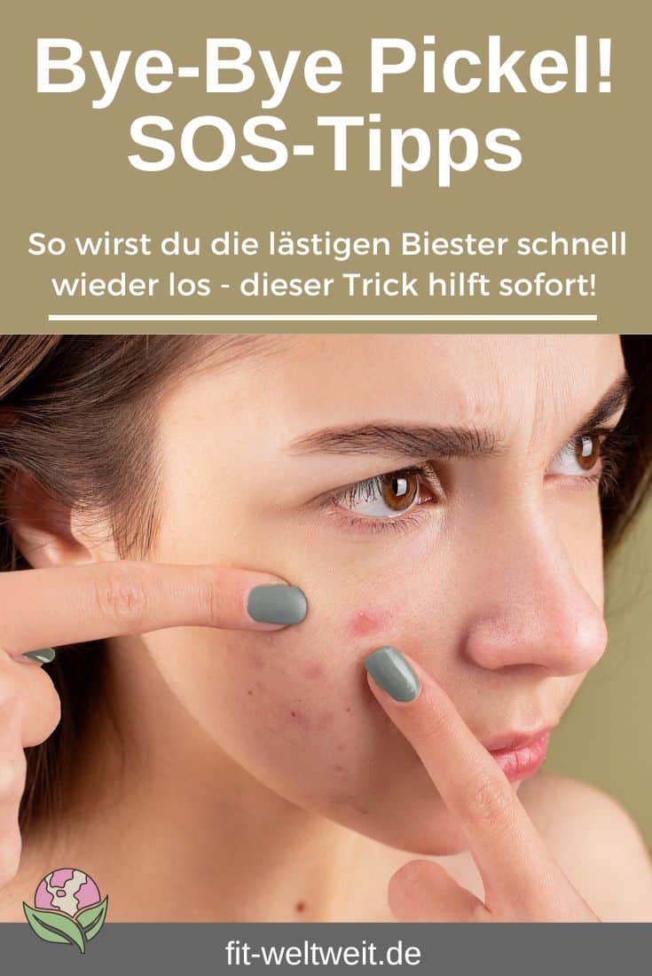 Bye-Bye Pickel! So wirst du die lästigen Biester schnell wieder los - dieser Trick hilft sofort! Mein Erfahrungsbericht