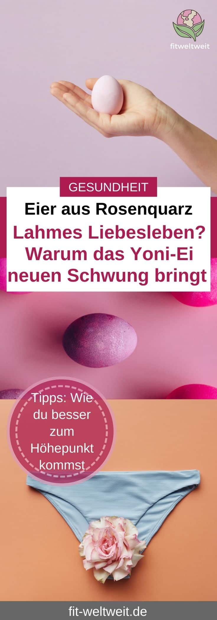 Yoni-Ei aus Rosenquarz - die Vorteile