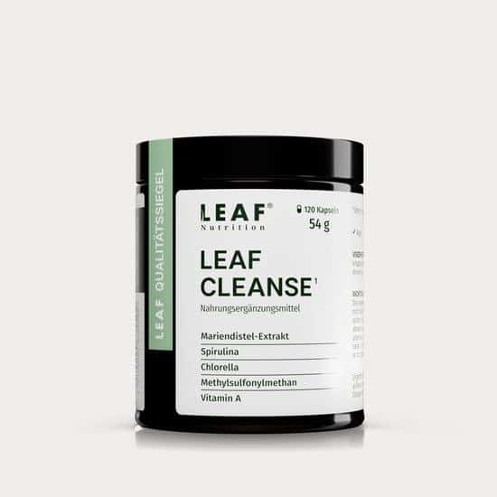 Leaf-Cleanse-LEAF-Nutrition-Erfahrungen-Mariendistelextrakt-Spirulina-Chlorella-MSM