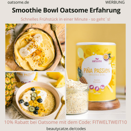Smoothie Bowl schnelles Frühstück Erfahrungsbericht Produktest