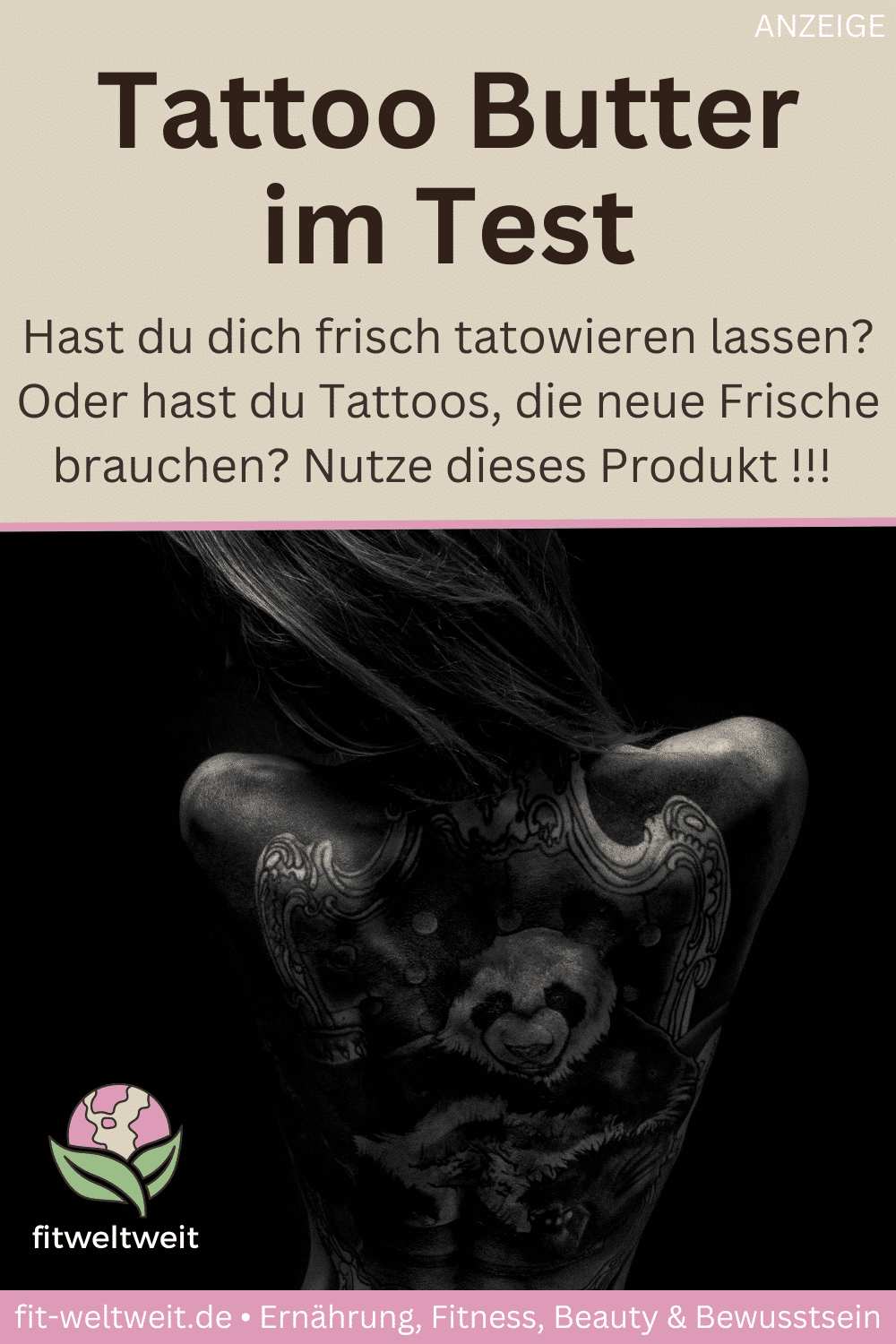 Tattoo Pflege für frische Tattoos Empfehlung