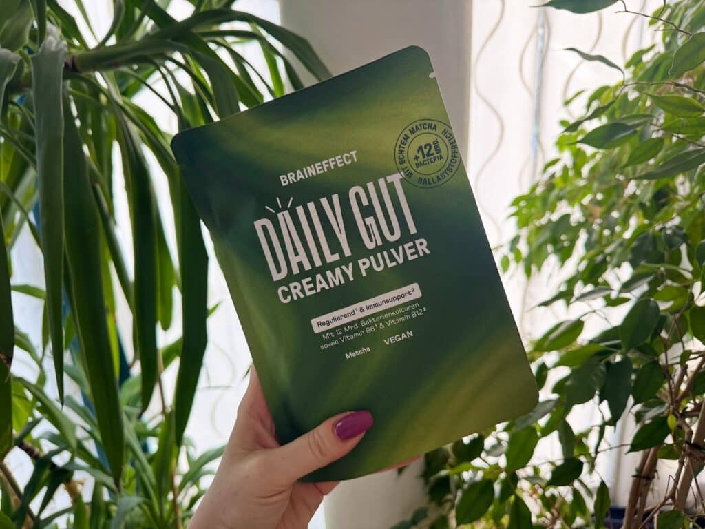 Daily Gut Creamy Pulver Matcha Vegan Bakterienkulturen Darmflora