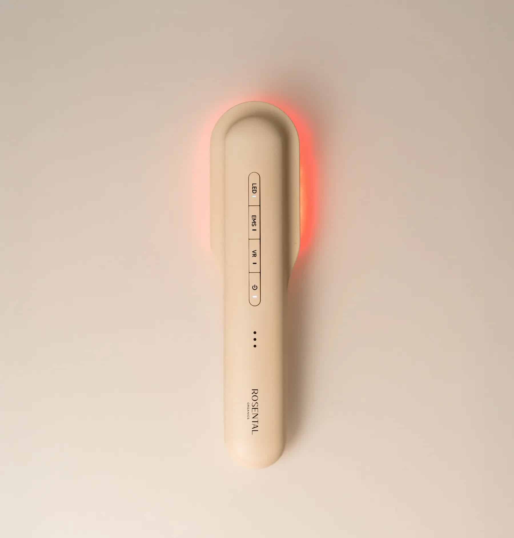 LED Hair Brush Rosental Organics Rotlicht Bürste im Test