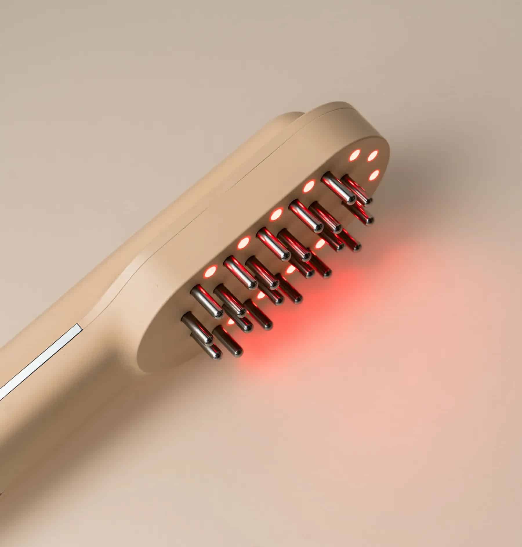 Wirkung EMS LED Hair Brush Rosental Organics Haarbürste